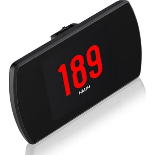 Car HUD Head Up Display Digital GPS Speedometer With Compass Driving Speed Test Alarm HD LCD Display For All Vehicle