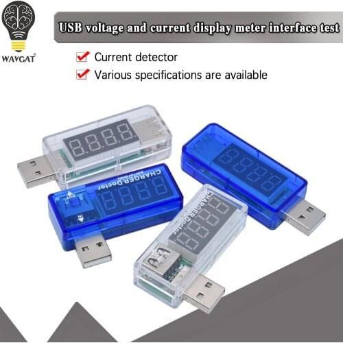 Free Shipping Digital USB Mobile Power charging current voltage Tester Meter Mini USB charger doctor voltmeter ammeter