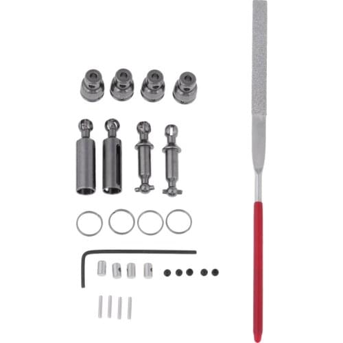 Metal Drive Shaft Assembly for WPL 1/16 RC Car Pick-up Truck GAZ Spare Parts