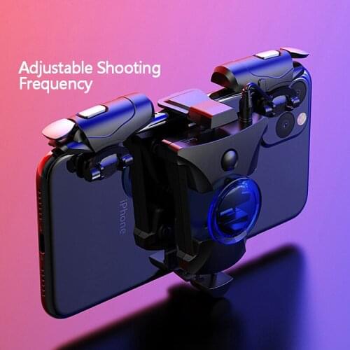 For PUBG Mobile Gamepad Alloy Joystick Smartphone Gaming Controller for Iphone Android Shooter Trigger Button Control Handle