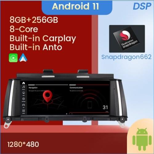 Fellostar 8.8'' Android 11 8+256G Car Multimedia Player Car Radio Player For BMW X3 F25 Wireless Carplay DSP GPS Snapdragon 662