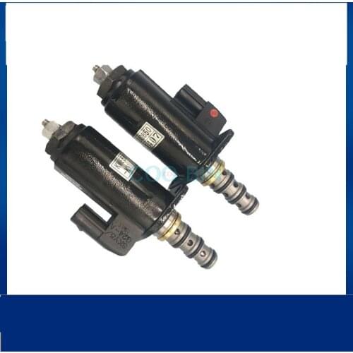 For KOBELCO SK Super 8 200 210 250 260 350-6-8 Excavator hydraulic lock pilot safety lock solenoid valve Excavator accessories
