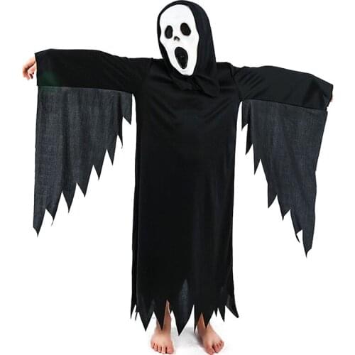 Halloween Costume for Kids Cosplay Horror Mask Ghost Costume Jumpsuit Costume Girl Halloween Costume Ladies Party Costume 2021