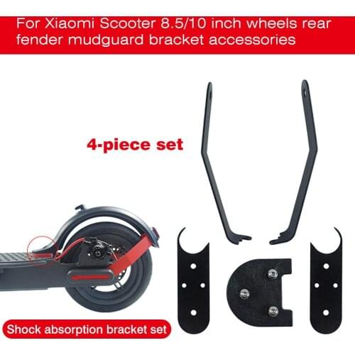 4PCS Rear Fender Shock Absorption Bracket Electric Scooter Replacement Accessories For Xiaomi Electric Scooter 8.5/10 Inch Wheel