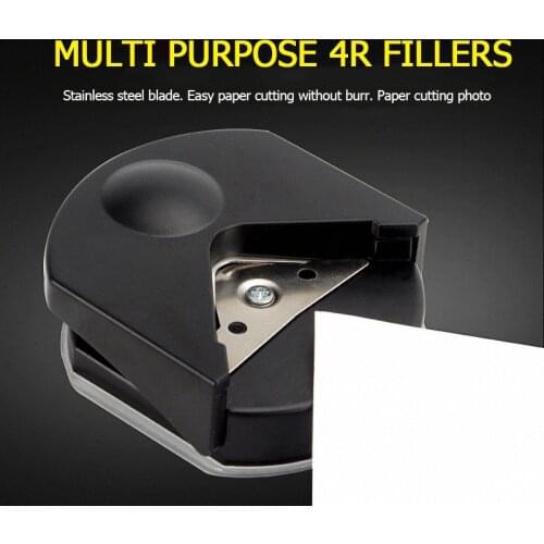 R4 Chamfering Paper Jam Photo Cutting Round Corners Plastic Film Corner Rounding Card Right-angle Sharp Corner Trimming