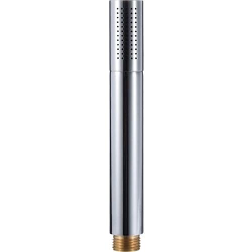 Modern Style Bathroom Stainless Steel + Copper Hand Held Shower Heads Chrome Top Spray Rain Shower Heads