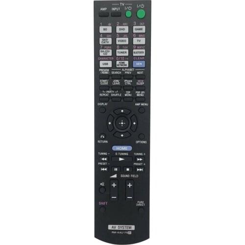 New ReplacedNew Remote Control For SONY HT-DDW3500 HT-SS370 HT-SS380 STR-KS380 STR-KS470 Home Theater AV Receiver