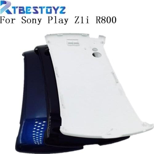 Original Housing Battery Cover Door Rear Cover Chassis Frame Back Cover With Logo For Sony Ericsson Xperia Play Z1i R800 R800i