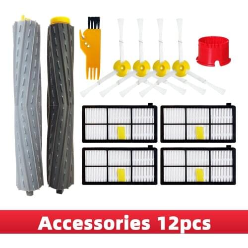 For iRobot Roomba 800 900 Series 860 865 866 870 871 880 885 886 890 960 966 980 Main Brush Side Brushes Hepa Filter Accessories