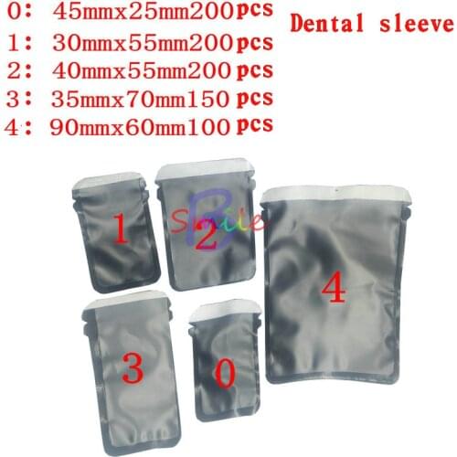 Dental Consumables Materials Dental Barrier Envelopes Dental Bags For X-ray Film 0# 1# 2# 3# 4# X-ray Film Bags