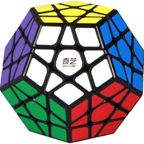 QIYI Megaminxeds Magic Cubes Stickerless Speed Professional 12 Sides Puzzle Cubo Educational Toys For Children