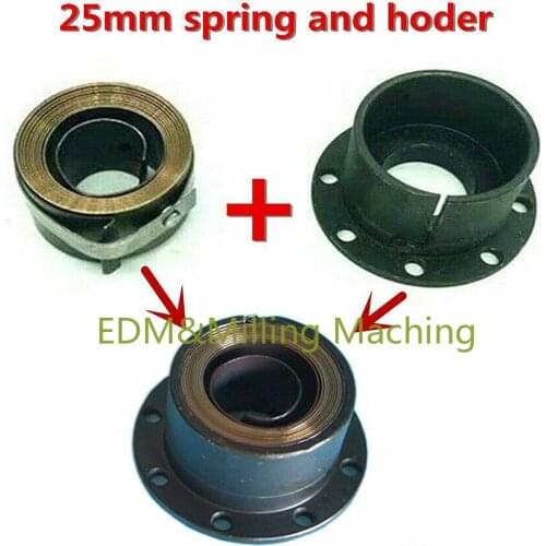 1Set High Quality Bridgeport Milling Machine Spindle Quill Return CNC 25mm Spring + Cover Hub Mount R8 DURABLE New