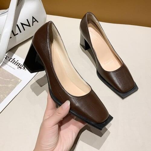 Кожаные туфли-лодочки YUTTHS China At AliExpress