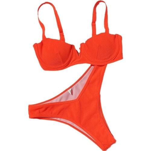 Women Push-up Padded Bra Bandage Bikini Set Swimsuit Triangle Swimwear Bathing