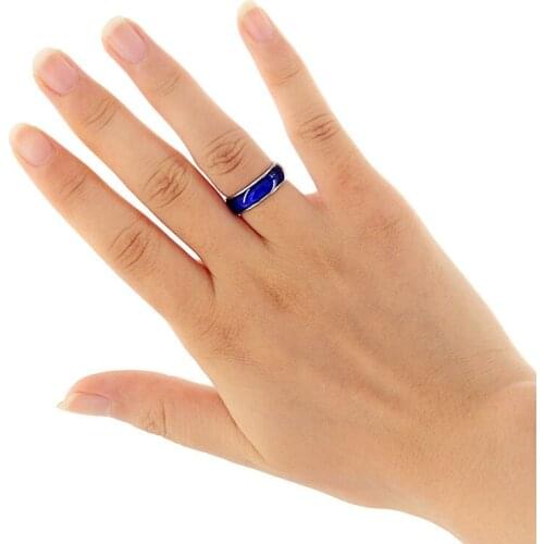 CHENFAN Korean ringen womens rings for women punk stainless steel couple rings jewelry bijouterie color changing ring men gift