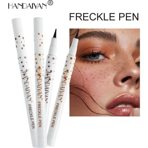 1pc Natural Lasting Simulation Point Freckles Pen Waterproof Eyeliner Cosmetic Fashion Women 4 Colors NEW TSLM1