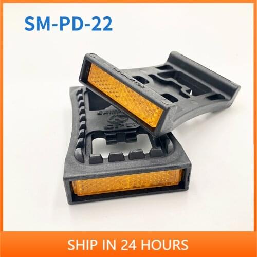 MTB Pedal Cleats Flat Adapter Original SM PD22 Self Locking Pedal Flat Plate Conversion device Suitable for SPD M520 M540 M780