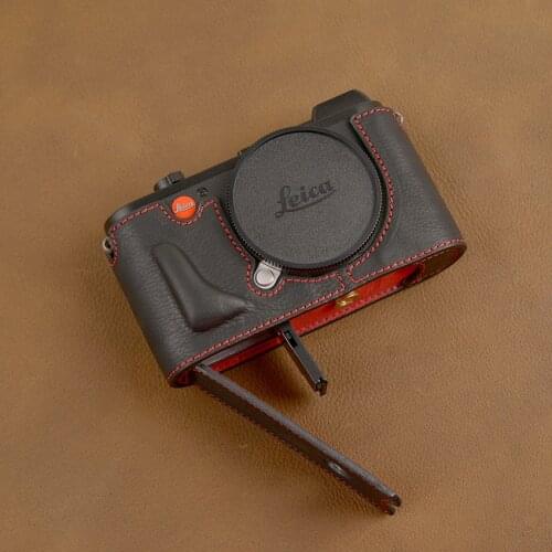 For Leica CL Camera Genuine leather cowhide Bag Body Genuine Leather Half Case Bag