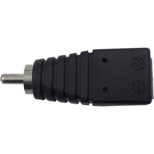 Speaker Phono RCA Male to 2 Screw Terminal Strip Audio Video Spring Press Type Balum Connector Adapter