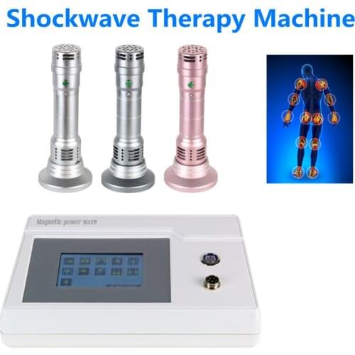 Shockwave Therapy Instrument Pain Relief Treatment Physiotherapy ED Electromagnetic Extracorporeal Shock Wave Machine