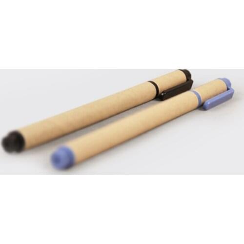 Kraft Paper Black Environmental Gel Pen Retro Paper Pen Simple Creative Office Fountain Pen Neutral 0.5mm