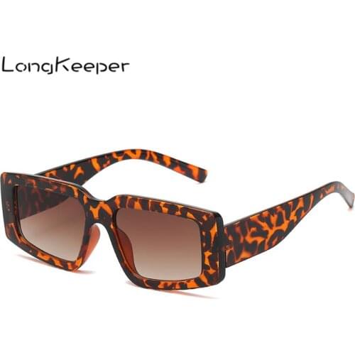 Fashion Square Sunglasses 2021 Women Brand Designer Retro Sun Glasses Rectangle Eyeglasses Female UV400 Eyewears zonnebril dames