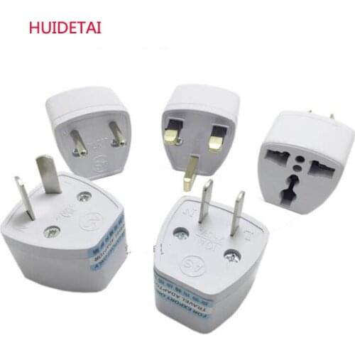 NEW 13A/3200W Portable White Universal Conversion Socket UK/EU/US/AU Travel Convert Socket Charger Adapter Plug
