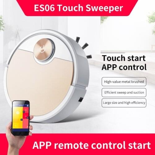Robot Vacuum Cleaner Smart Touch Sweeper for Home Mobile Phone APP Remote Control Pet Fur Floor Dust Removal Cleaning Sweeper