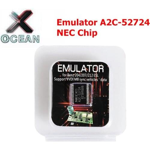 W204 207 212 ESL/ELV Emulator A2C-52724 NEC chip for Mercedes-Benz A2C 52724 Emulator NEC Chip for VVDI MB BGA Tool & CGDI MB