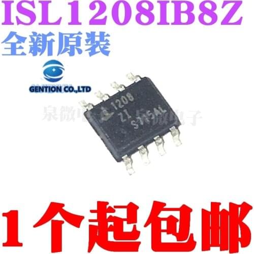 10PCS ISL1208 ISL1208IB8Z-TK SOP8 in stock 100% new and original