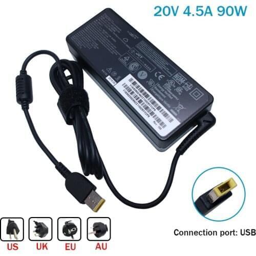 20V 4.5A 90W laptop ac power adapter charger for Lenovo 45N0498 A090A052L ADLX90NLC3A A090A053L 45N0499 45N0500 54Y8917
