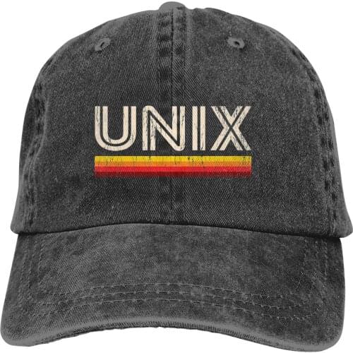 UNIX The Baseball Cap Peaked capt Sport Unisex Outdoor Custom Linux Program it crowd Programer Hats