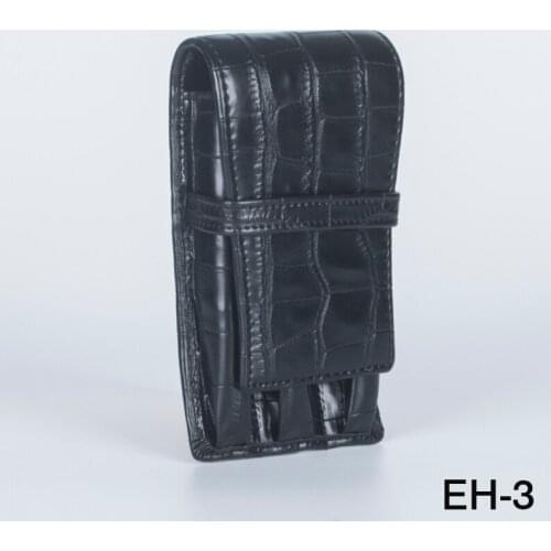 Portable pencil case student pen storage bag leather pattern pen case pen holder leather case scratch-resistant collision bag