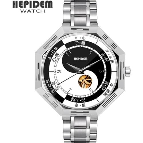 Hepidem Mens Stainless Steel Watch