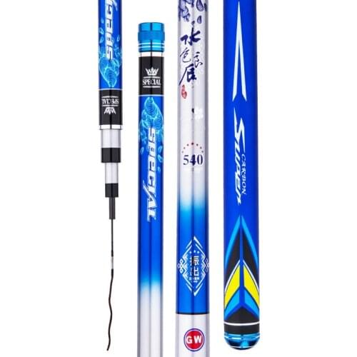 Carbon Taiwan Fishing Olta Super Hard Long Section Hand Pole Peche Ultra Light Telescopic Fishing Rod Vara De Pesca Fishing Gear