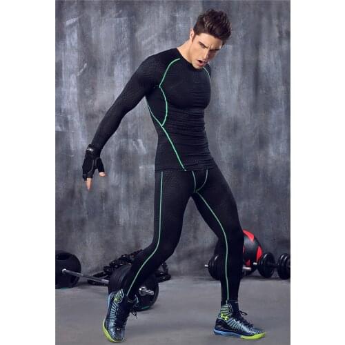 2019 New Arrivel Mens Compression Pants Tights Men Bodybuilding Pants Skinny Trousers Camouflage Fit Joggers