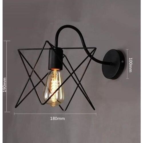 Wall lamp bedroom Nordic corridor corridor balcony lamp wall lamp creative personality led bedside wall lamp