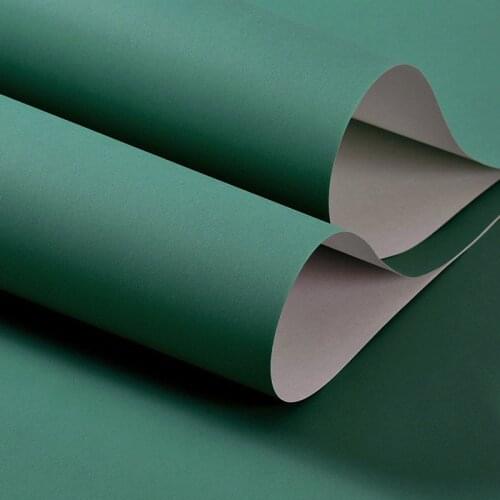 Solid Color Non-woven Wallpaper Self-adhesive Wall Sticker Breathable Matte Contact Paper Living Room Background Wall Home Decor