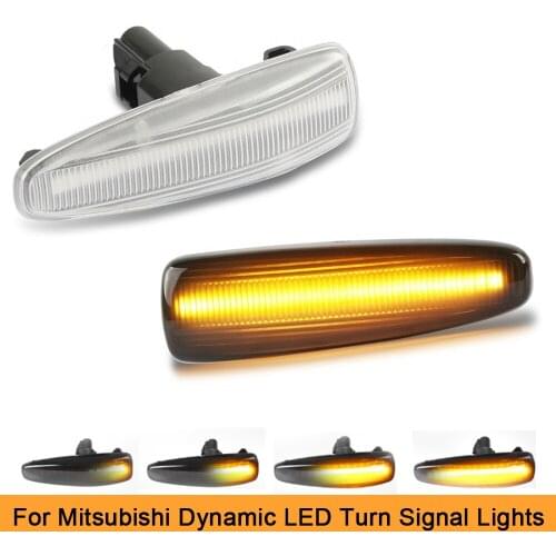 Repeater Blinker Car Side Marker Indicator LED Light for Mitsubishi Lancer Evolution X Outlander Sport Mirage Montero Pajero ASX