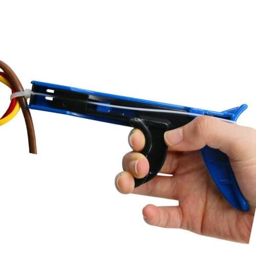 Durable Cable Tie Gun TG-100 Fastening Crimping and Cutting Tool Automatic Tensioning for Nylon Tie Special Pliers Hand Tools