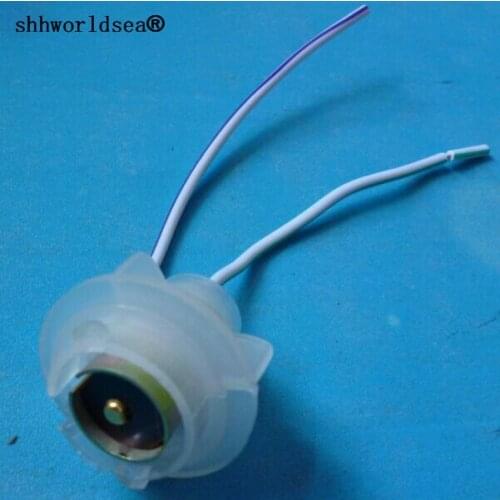 Shhworldsea 100pcs Car Headlight G18 12V Bulb Socket Plug Adapter Holder Extension Cable Auto Connector