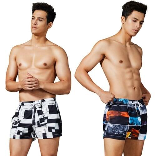 Free shipping quick drying Summer Shorts Men Swim Short for Man Beach Sea Swimwear Swimming Trunks Male Bermudas Boardshorts