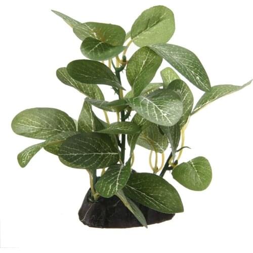1pc Plastic Green Tree Artificial Underwater Plants Aquarium Decorations For Fish Tank Ornament 12x11.5x5cm