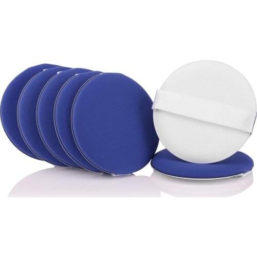 10/20/50pcs Face Super Soft Makeup Foundation Sponge Cosmetic Powder Puff Cream Smooth Essential Make Up Sponge Flutter Blue