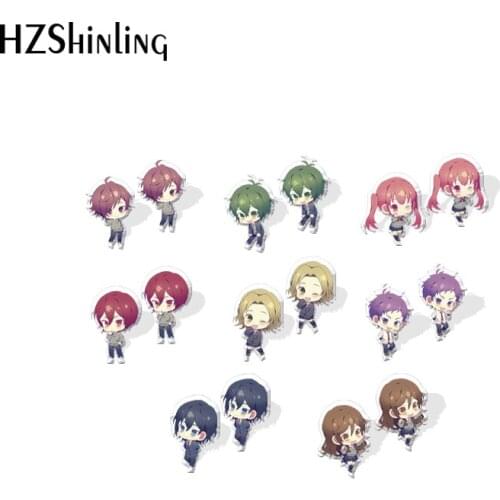 2021 New Hori-san to Miyamura-kun Horimiya Izumi Hori Stud Earring Acrylic Resin Earrings Epoxy Handmade Jewelry Gifts Fans