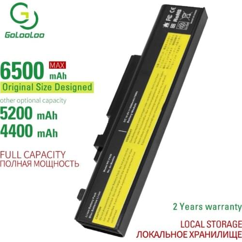 6500mAh 6Cells New Laptop Battery For Lenovo IdeaPad Y450 Y450A Y450G Y550 Y550A Y550P 55Y2054 L08L6D13 L08O6D13 L08S6D13 10.8v