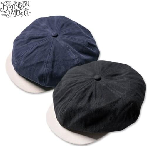 Bronson Motorcycle Sports Cap Retro Octagonal News boy Caps Vintage Newsboy Hat Police Hats