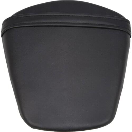 Black Motorcycle Seats Retro Solo Cafe Racer Seat Leather Seat Pillion Pad Seat Cover For Suzuki GSXR 600 750 K11 2011 2012