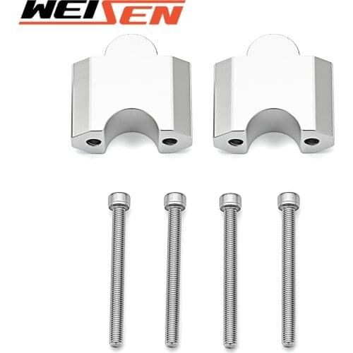 Motor For Suzuki 2006-2021 Boulevard M109 Intruder M1800R VZR1800 CNC Machined Billet 6061 Aluminum 2" Handlebar Riser Spacer