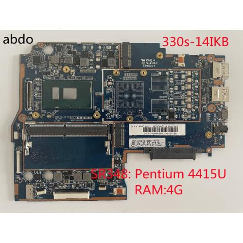 330S-14IKB motherboard mainboard for lenovo ideapad 81F4 81JM 330S-14KBL CPU 4415U UMA 4GB DDR4